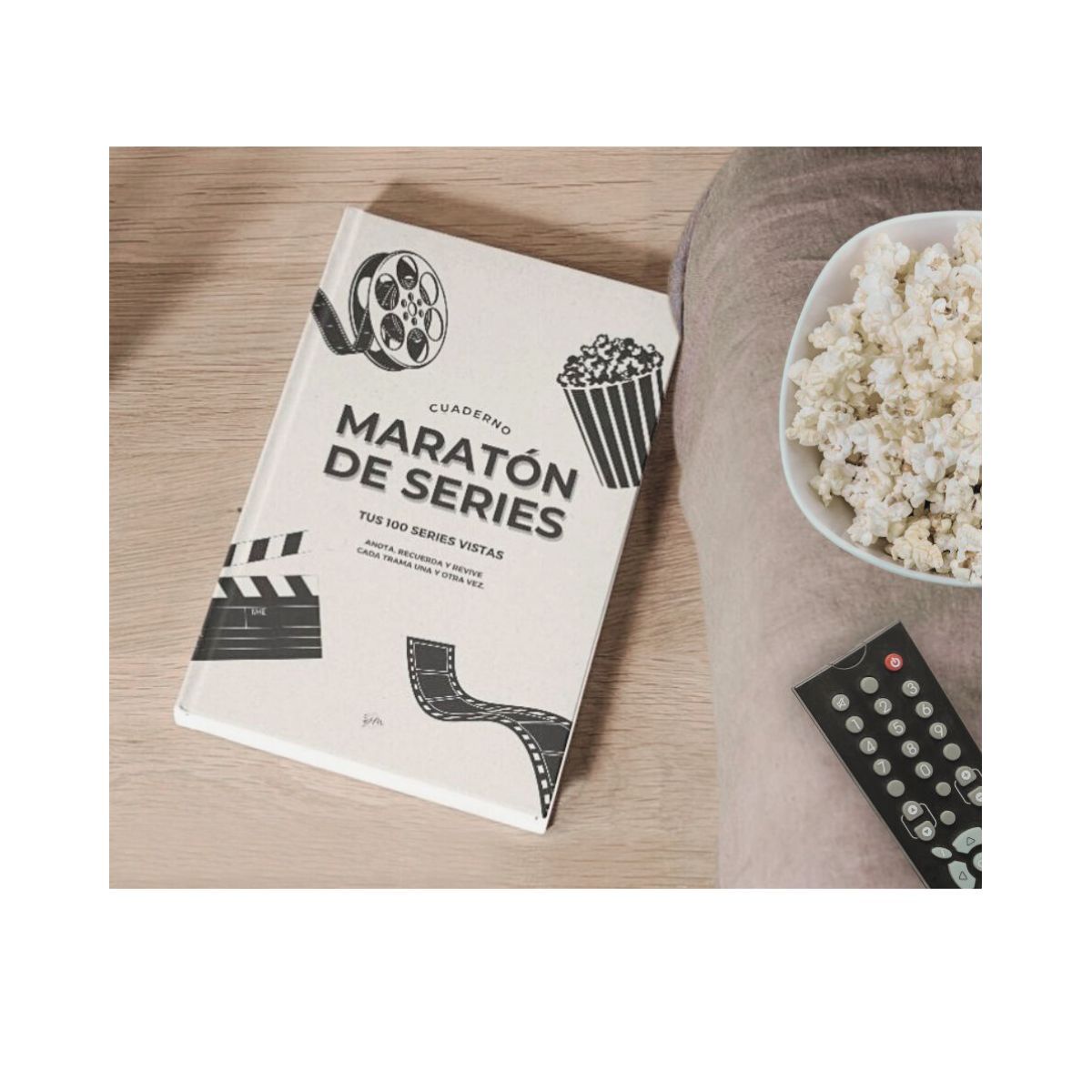 Cuaderno 'Maratón de Series. Tus 100 series vistas'