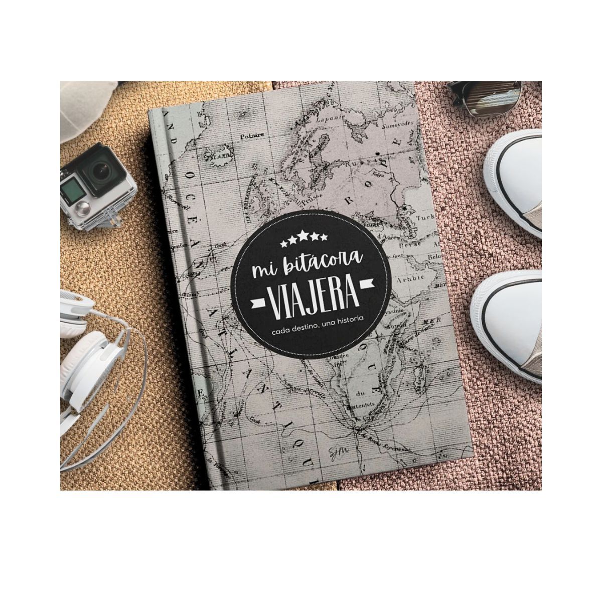 Mi Bitácora Viajera – Cuaderno Diario de Viajes